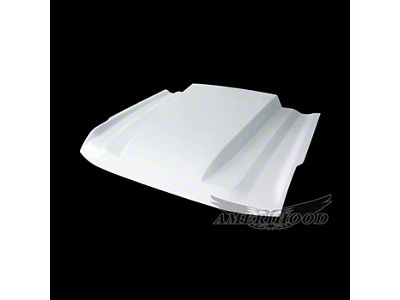 CWL Style Heat Extractor Hood; Unpainted (21-25 Bronco)