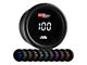 Digital 100 PSI Fuel Pressure Gauge; Black 10 Color (Universal; Some Adaptation May Be Required)