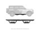 Go Rhino Dominator Xtreme D2 Side Step Bars; Textured Black (21-24 Bronco 4-Door)