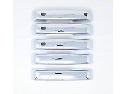 Door Handle Covers; Chrome (21-24 Bronco)