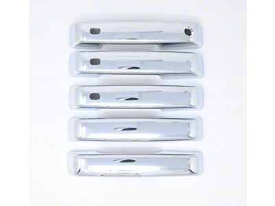 Door Handle Covers; Chrome (21-25 Bronco 4-Door)