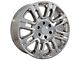 Expedition Style Polished 6-Lug Wheel; 20x8.5; 44mm Offset (22-24 Bronco Raptor)