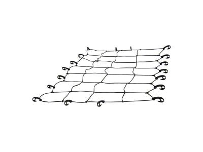 Extended Roof Rack Cargo Net; 65-Inch x 38-Inch