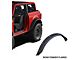 Fender Flares; Rear; Textured Black (21-24 Bronco 2-Door)