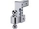 FLASH E Series HD 2.50-Inch Receiver Hitch Adjustable Ball Mount; 6-Inch Drop (Universal; Some Adaptation May Be Required)