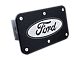 Ford Class III Hitch Cover; Rugged Black (Universal; Some Adaptation May Be Required)