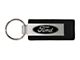 Ford Leather Key Fob; Black