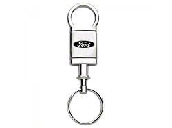 Ford Satin-Chrome Valet Key Fob