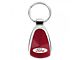 Ford Teardrop Key Fob; Burgundy