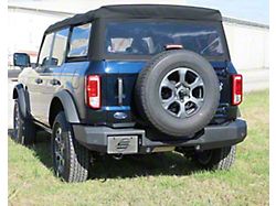 Fortis Rear Bumper; Textured Black (21-24 Bronco, Excluding Raptor)