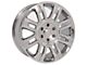 FR98 Chrome 6-Lug Wheel; 20x8.5; 44mm Offset (22-24 Bronco Raptor)