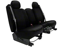 Genuine Neoprene Custom 1st Row Bucket Seat Covers; Black/Black (21-25 Bronco 2-Door)