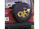 Georgia Tech University Spare Tire Cover with Camera Port; Black (21-24 Bronco)