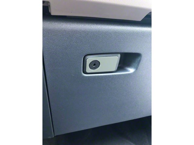 Glove Box Accent Trim; Cactus Gray (21-24 Bronco)