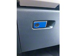 Glove Box Accent Trim; Velocity Blue (21-24 Bronco)