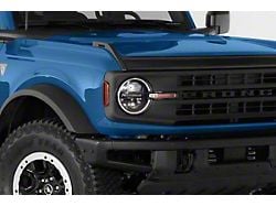 Headlight Covers; Clear (21-24 Bronco Base)