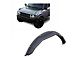 Heavy Duty Fender Flares; Front; Textured Black (21-24 Bronco, Excluding Raptor)