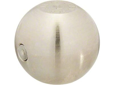 Interchangeable Hitch Ball; 2-Inch; Nickel-Plated Steel