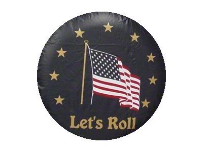 Let's Roll Spare Tire Cover with Camera Port; Navy (21-24 Bronco)