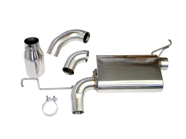 Modular Axle-Back Exhaust with Polished Tip (21-24 Bronco, Excluding Raptor)