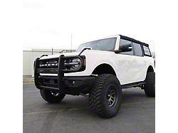 Modular Grille Guard; Semi-Gloss Black (21-25 Bronco, Excluding Raptor)