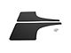 Mud Flaps; Front; Gloss Black Vinyl (21-24 Bronco)