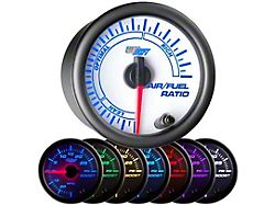 Narrowband Air/Fuel Ratio Gauge; White 7 Color (Universal; Some Adaptation May Be Required)