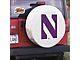 Northwestern University Spare Tire Cover with Camera Port; White (21-24 Bronco)