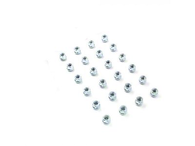 OE Bulge Chrome Acorn Lug Nut Kit; 3/4-Inch; Set of 24 (21-24 Bronco, Excluding Raptor)