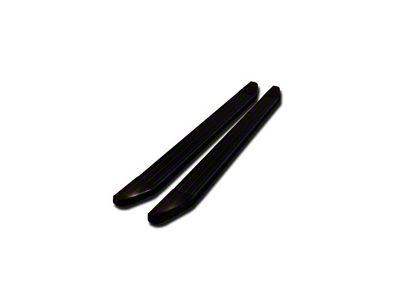 Peerless Running Boards; Black (21-24 Bronco 4-Door)