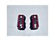 Premium LED Tail Lights; Black Housing; Red/Clear Lens (21-24 Bronco, Excluding Raptor)