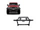 Rambler Grille Guard with 30-Inch LED Light Bar and 5.30-Inch Black Round Flood LED Lights; Matte Black (21-24 Bronco)