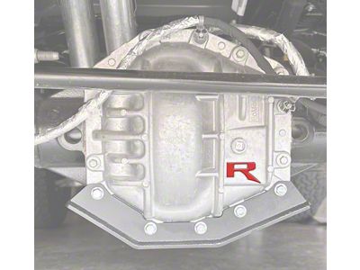 Raptor R Differential Letter Overlay; Forged Carbon Fiber (22-24 Bronco Raptor)