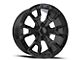 Raptor Style Gloss Black 6-Lug Wheel; 20x9; 20mm Offset (22-24 Bronco Raptor)