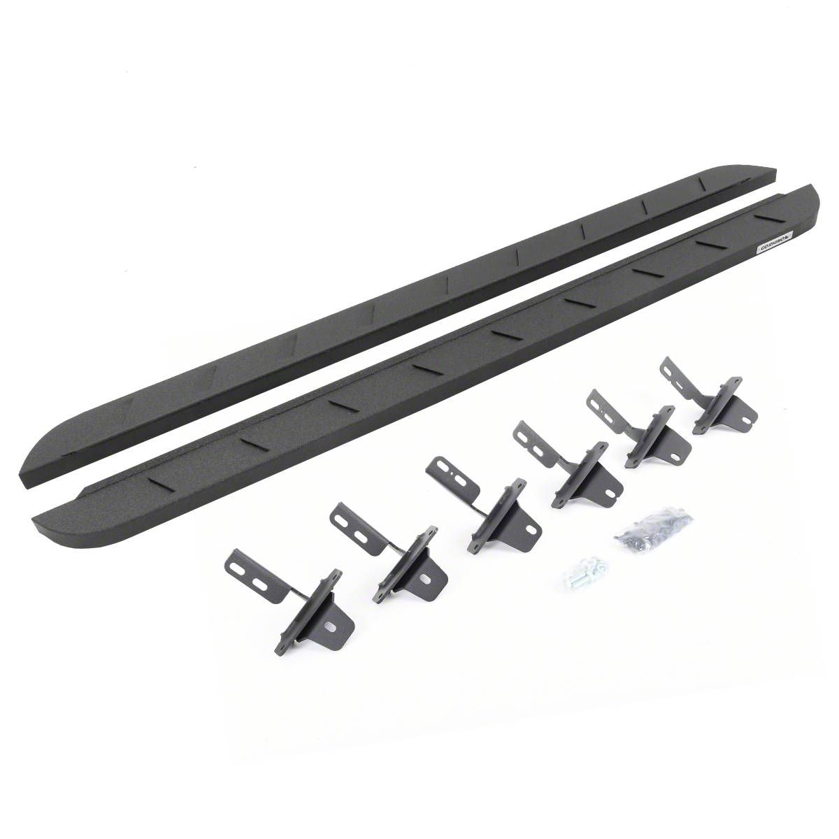 Go Rhino Bronco RB10 Slim Running Boards; Protective Bedliner Coating ...