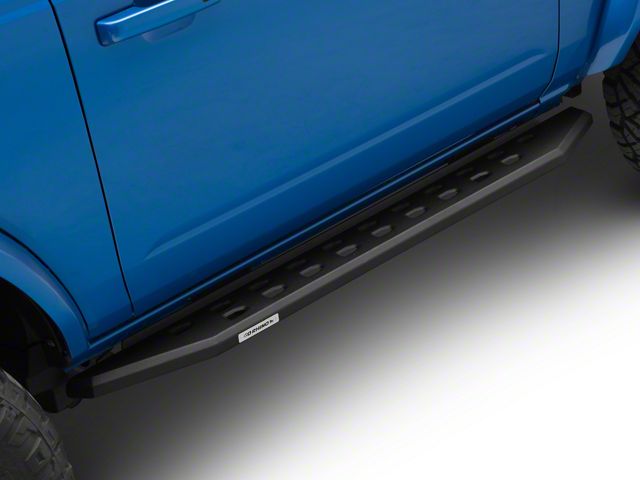 Go Rhino RB20 Slim Line Running Boards; Textured Black (21-24 Bronco 2-Door)