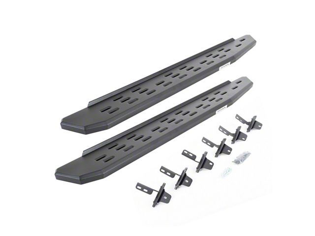 Go Rhino RB30 Running Boards; Textured Black (21-24 Bronco 2-Door)