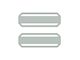 Rear Door Sill Overlays; Cactus Gray (21-24 Bronco 4-Door)