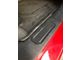 Rear Door Sill Overlays; Domed Carbon Fiber (21-24 Bronco 4-Door)