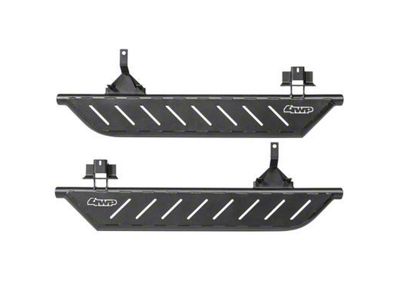 Rock Sliders; Black (21-24 Bronco 2-Door)