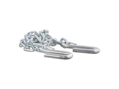 Safety Chain with Two S-Hooks; 48-Inch; 5,000 lb.
