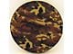 Spare Tire Cover with Camera Port; Camouflage (21-24 Bronco)