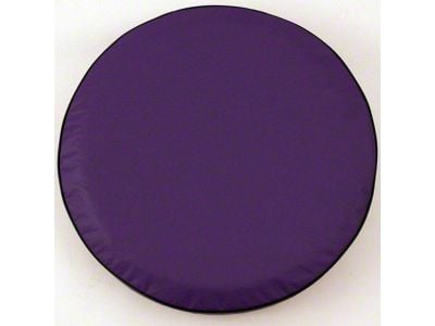 Spare Tire Cover with Camera Port; Solid Purple (21-24 Bronco)