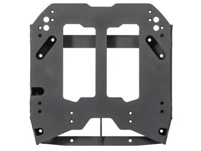 Spare Tire Relocation Bracket; Black (21-24 Bronco)