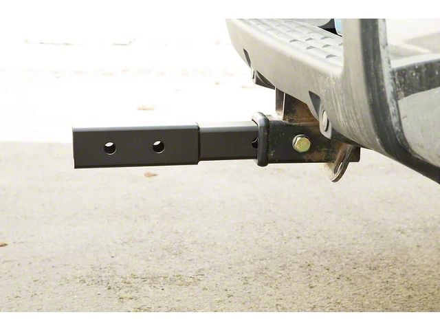 Adjustable 2-Receiver Hitch Extension; 11-Inch (Universal; Some Adaptation May Be Required)