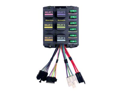 American Autowire Banked Relay System; 6-Position (Universal; Some Adaptation May Be Required)