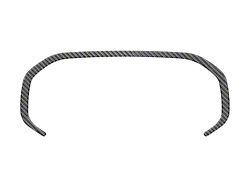 Dashboard Accent Trim; Domed Carbon Fiber (21-25 Bronco Sport)