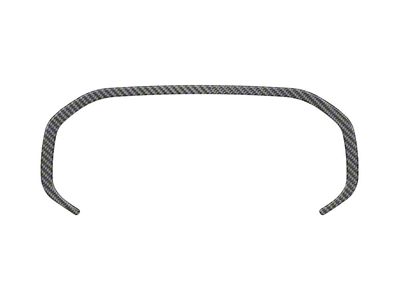 Dashboard Accent Trim; Domed Carbon Fiber (21-24 Bronco Sport)