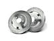 Drilled and Slotted 5-Lug Rotors; Rear Pair (21-24 Bronco Sport)