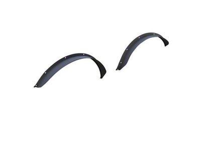 Fender Flares; Smooth Black (21-25 Bronco Sport)